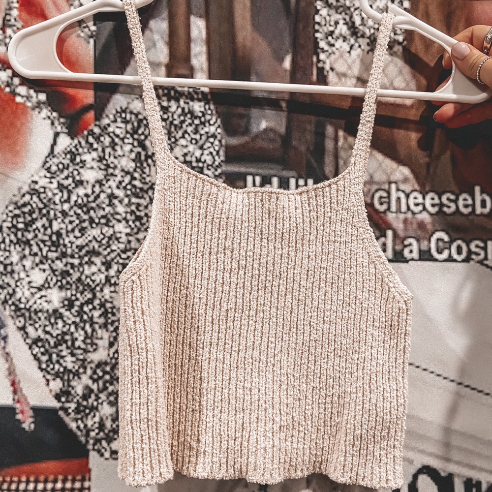 Crochet tank top
